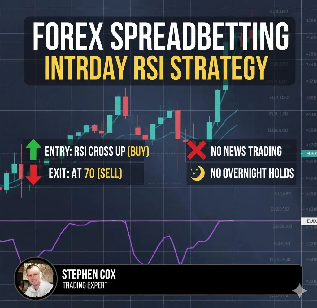 Forex intraday RSI strategy chart