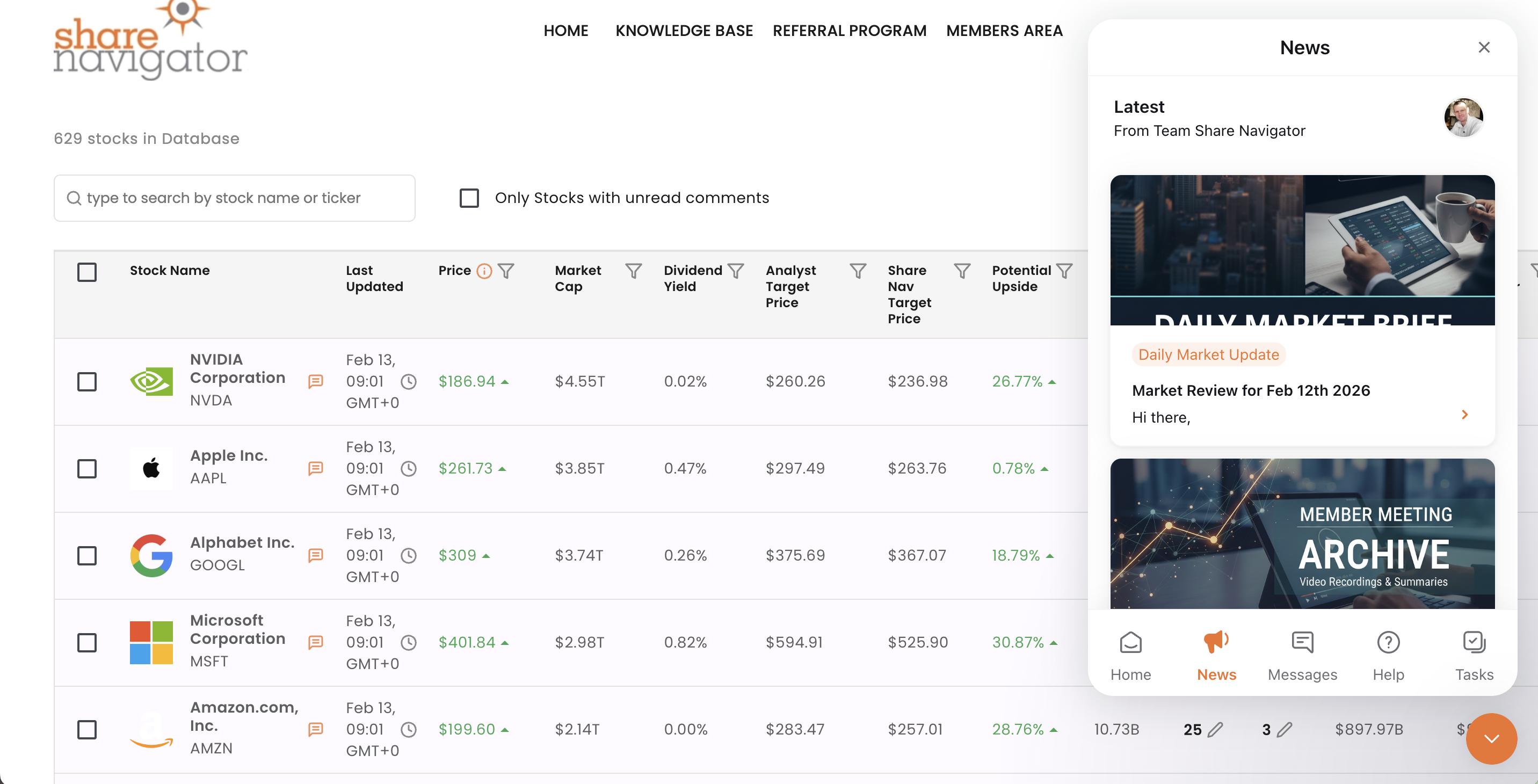 EquitysCan AI Screening Dashboard